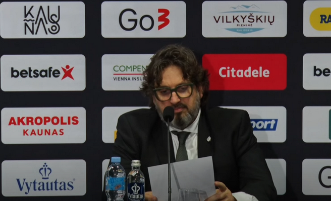 A. Trinchieri: „L. Lekavičius yra „Žalgirio“ vaikis“ (VIDEO)